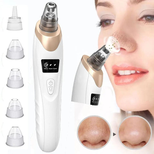 blackhead vacuum machine, dust remover, dirt remover, Pimple Popper Tool Pore Vacuum Black Head Remover, Whitehead Acne remover